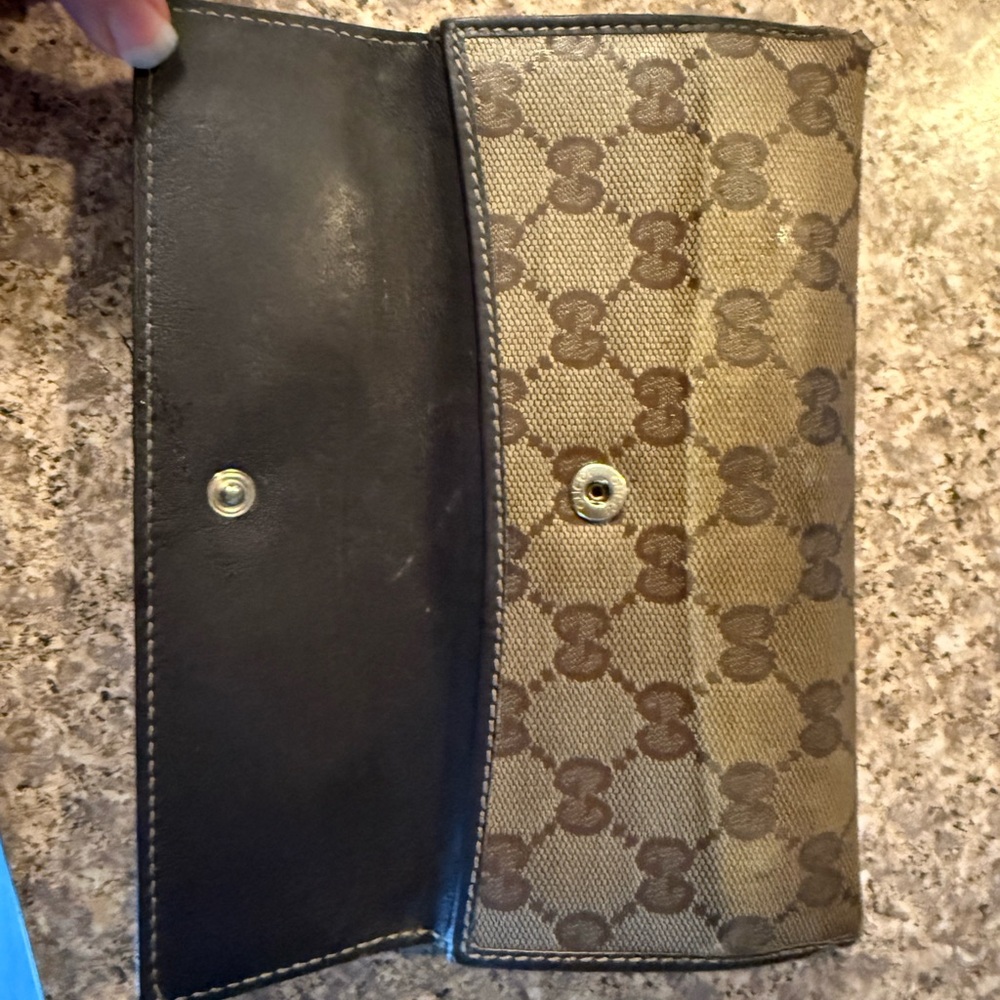 Gucci Monogram Wallet - image 6